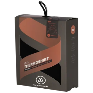 Morethansocks - Thermo (onder) shirt heren - Merino Wol - 1-Stuk