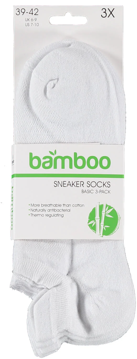 Bamboe sneakersokken met mash - 9-Pak - Afbeelding 6