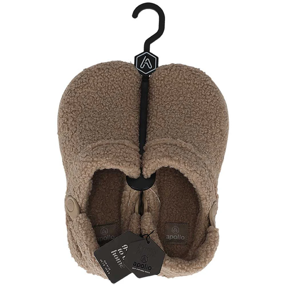 Klomp pantoffels dames - Teddy - Beige - Afbeelding 4