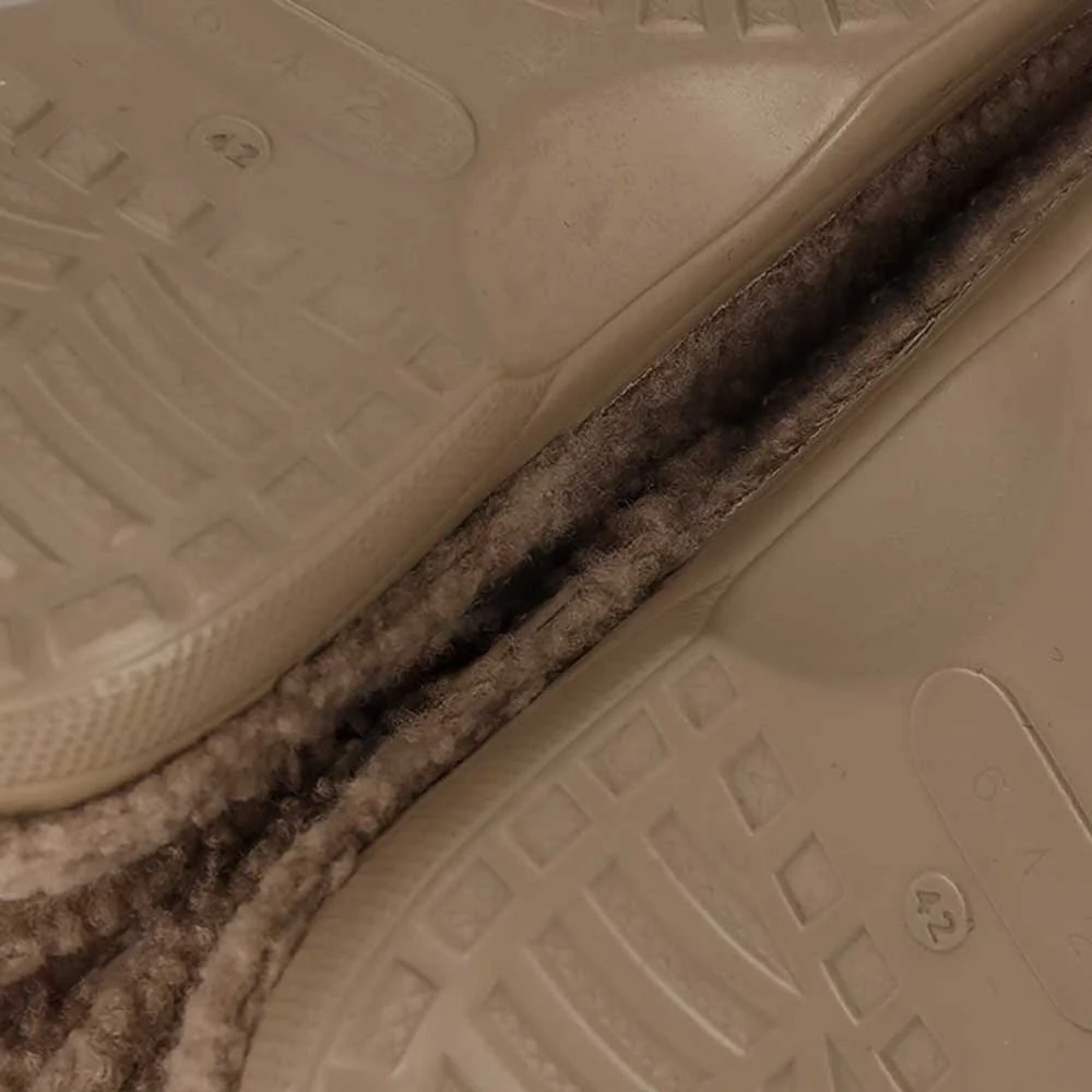 Klomp pantoffels dames - Teddy - Beige - Afbeelding 3