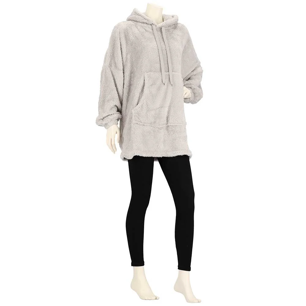 Huggle Hoodie Dames - Effen - One Size - Afbeelding 3