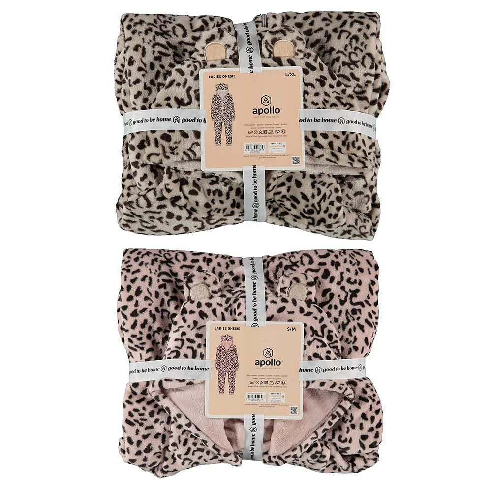 Dames onesie leopard - Afbeelding 8