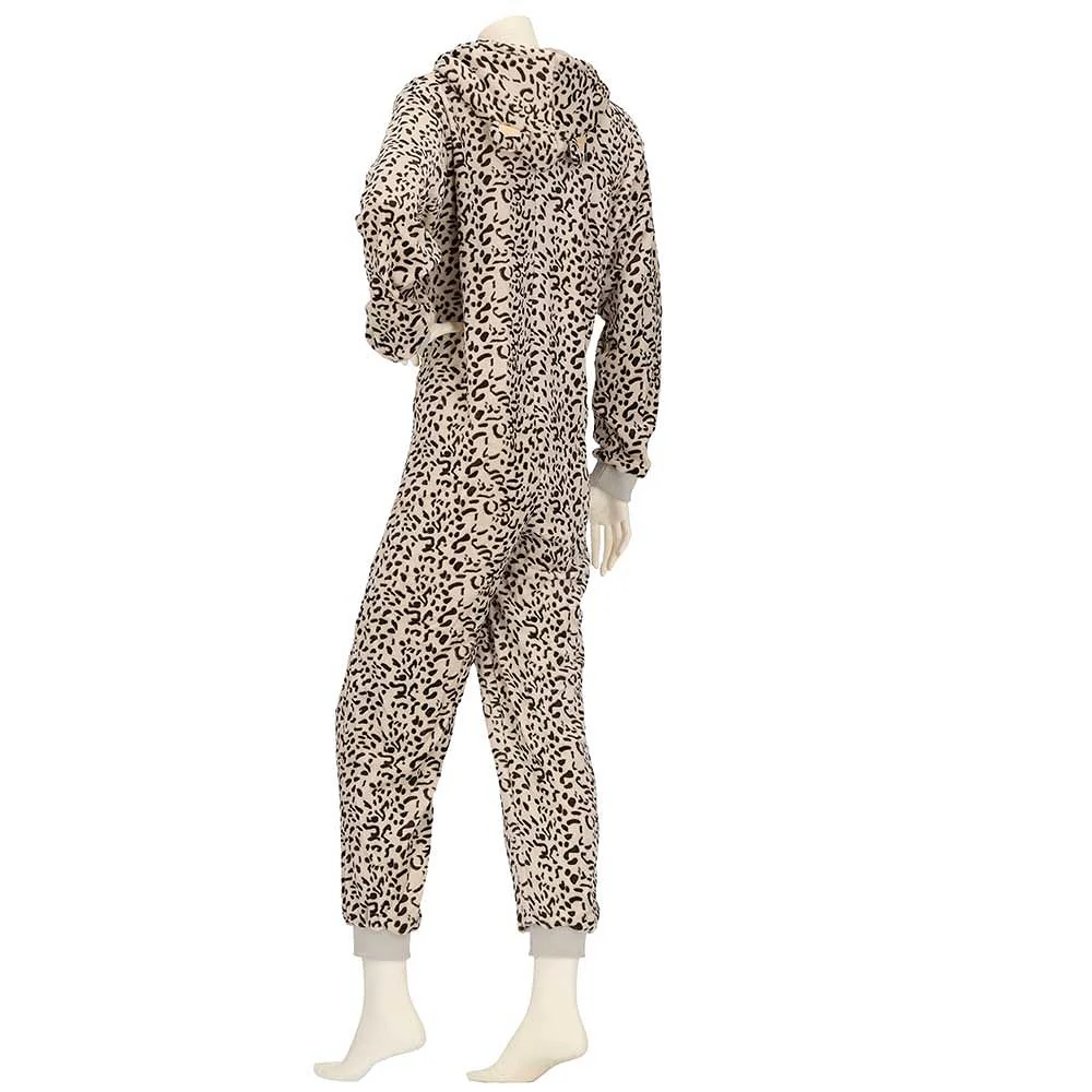 Dames onesie leopard - Afbeelding 4