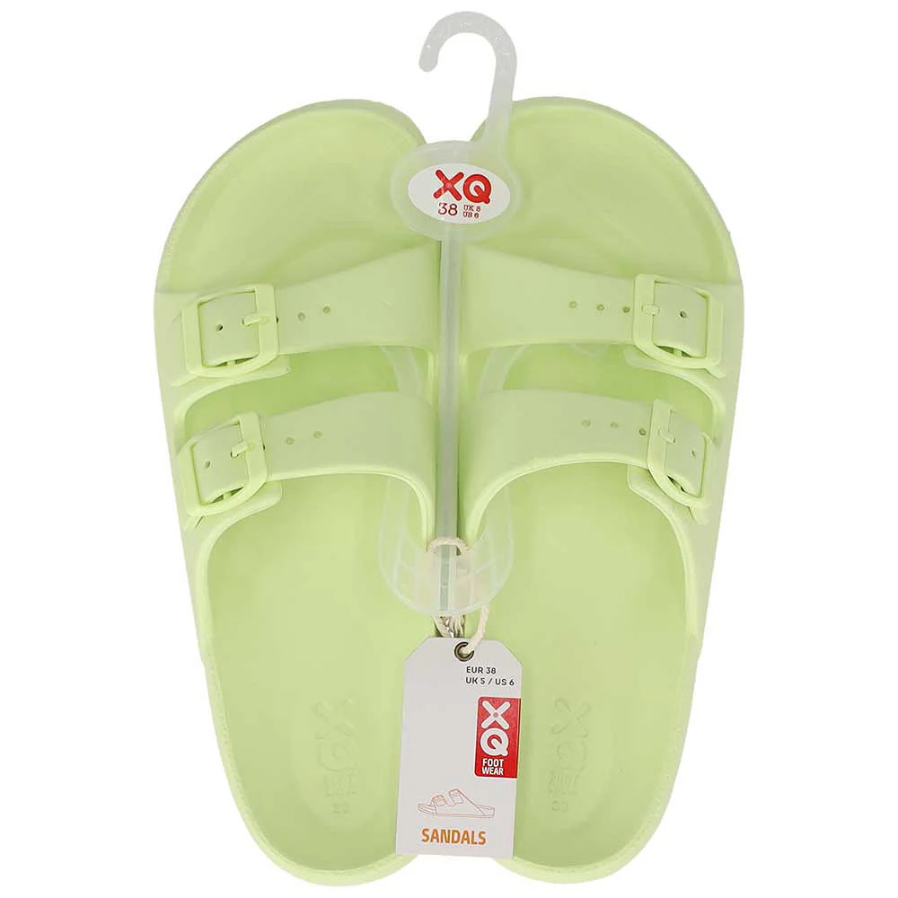 Sandalen dames - Dames slipper - Lime groen - Afbeelding 5