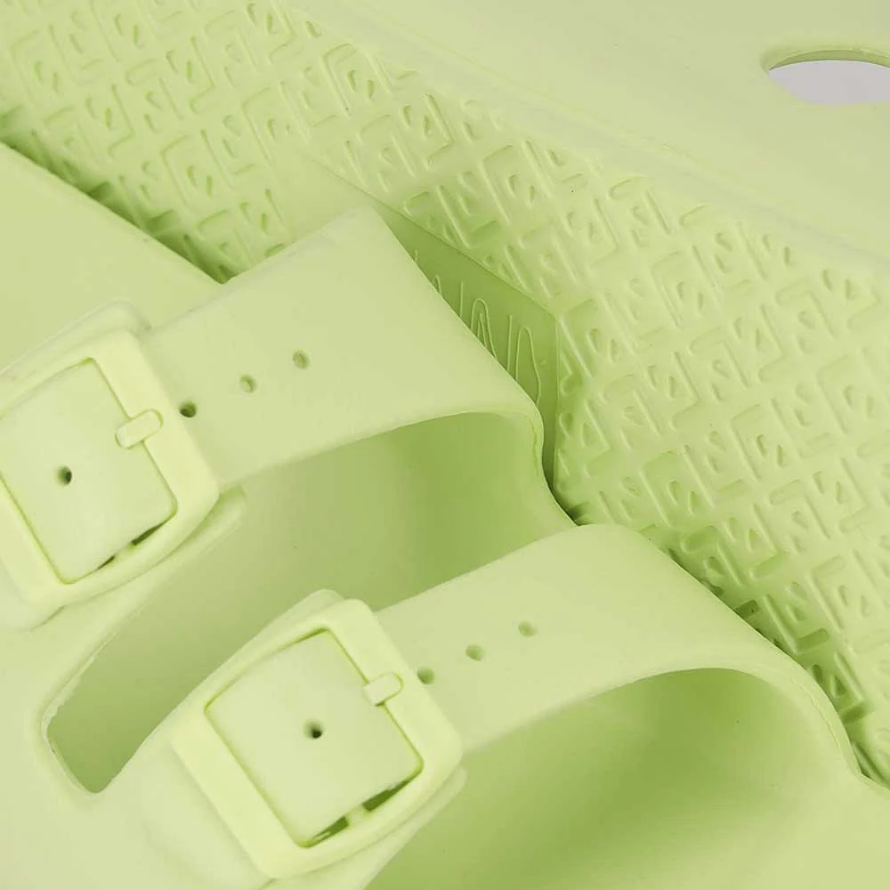 Sandalen dames - Dames slipper - Lime groen - Afbeelding 4