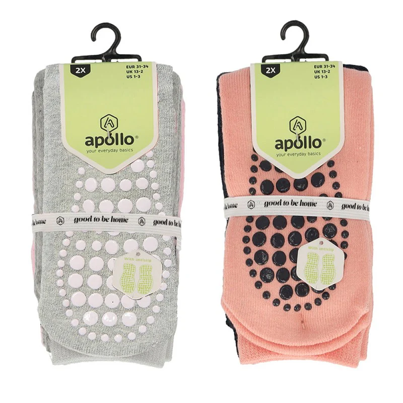 Antislip sokken kind - 4-Pak - Badstof voering - Afbeelding 7