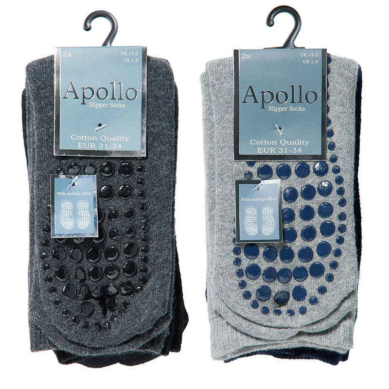 Antislip sokken kind - 4-Pak - Badstof voering - Afbeelding 5