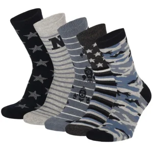 Kindersokken Casual Blauw 5-Pak