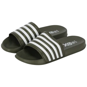 Slippers Kinderen - Unisex - Groen/Wit