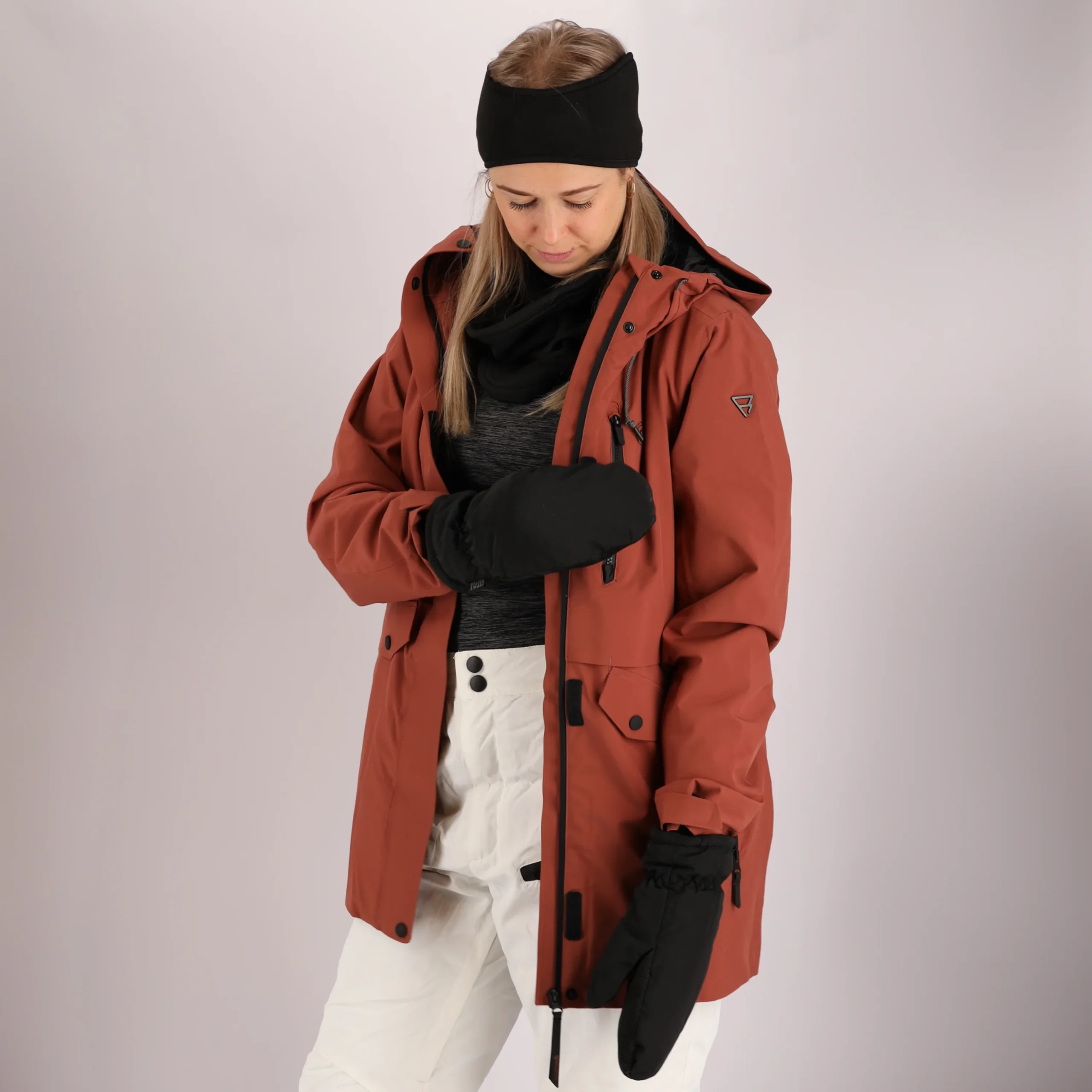 Thermo hoofdband uniseks - Zwart - 2-Stuks - Afbeelding 4