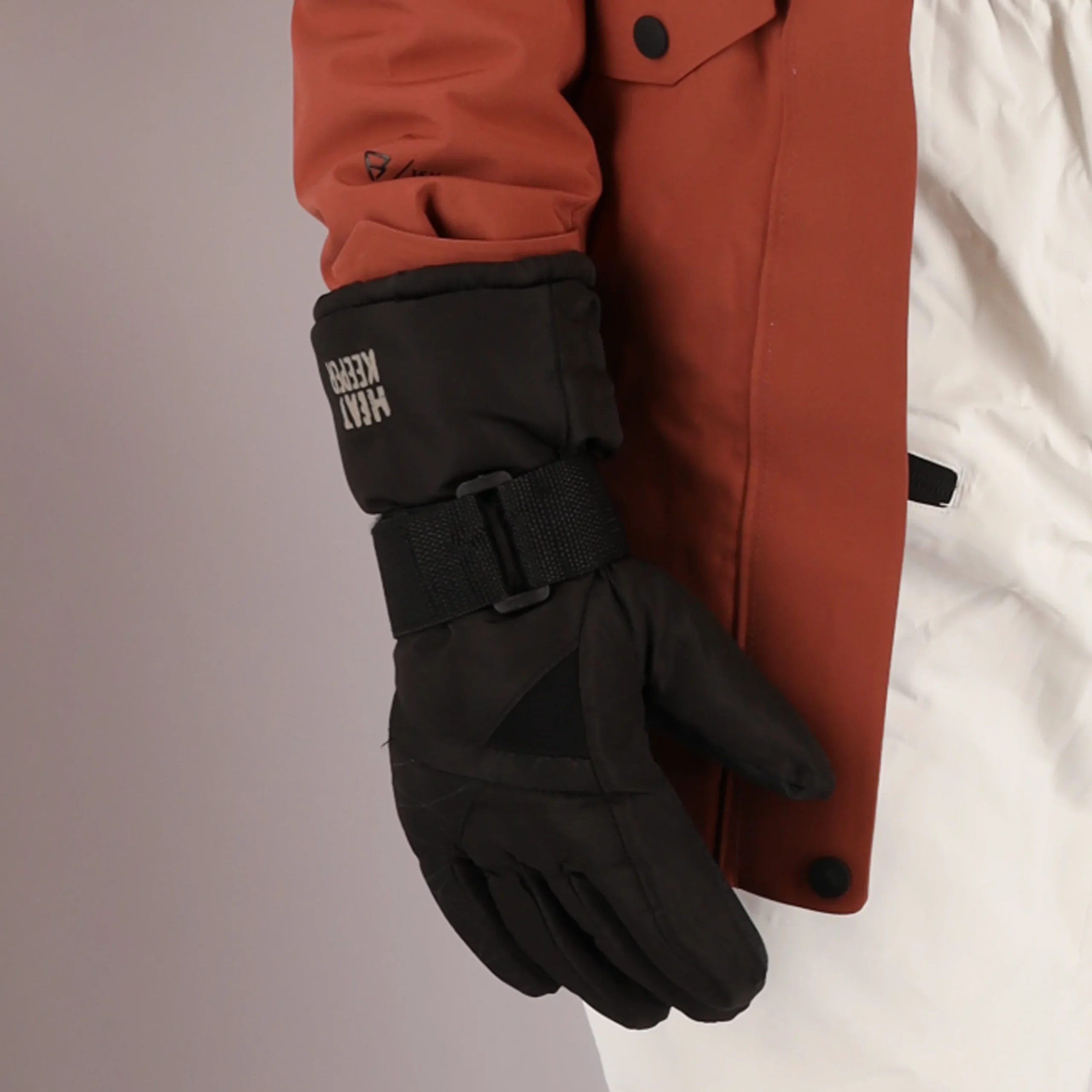 Snowboard handschoenen Pro - Unisex - Zwart - 4-Paar voordeelpakket - Afbeelding 3