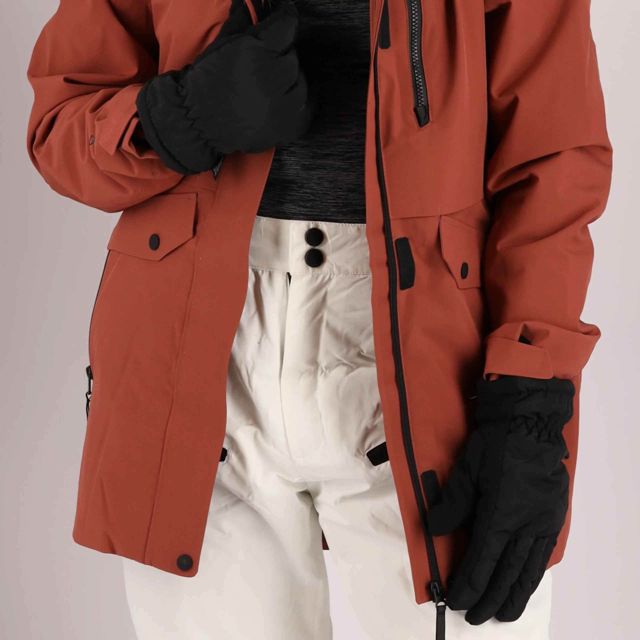 Mega thermo handschoenen dames - Zwart - One Size - 2-Paar - Afbeelding 4