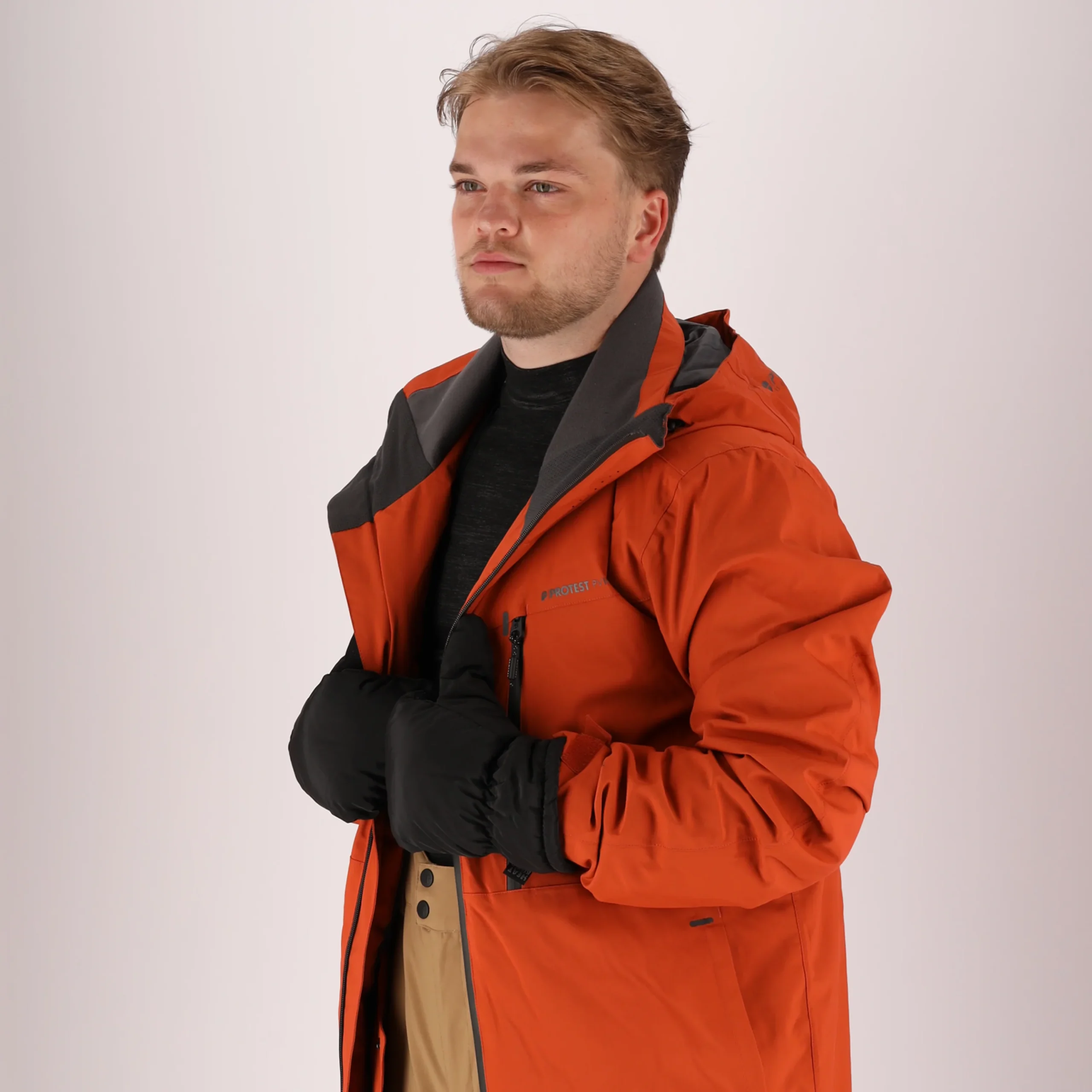 Mega thermo wanten heren - Zwart - 1-Paar - Afbeelding 3