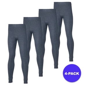 Thermobroek heren Antraciet - 4-Stuks