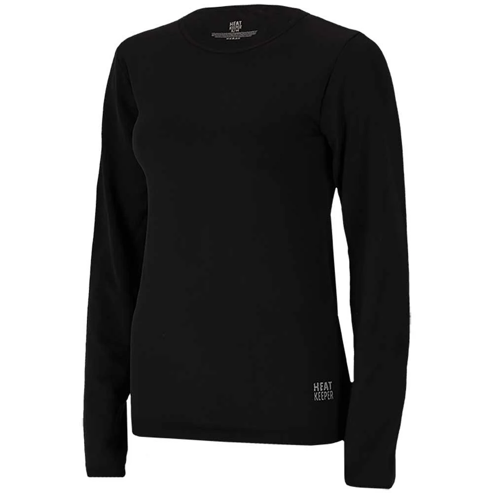 Thermo shirt dames- Naadloos - Zwart - Afbeelding 2