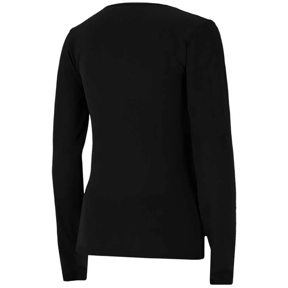 Thermo shirt dames- Naadloos - Zwart - Afbeelding 3