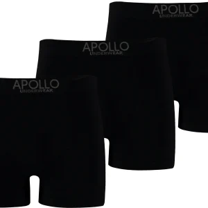 Boxershort Heren Naadloos 3 -Pak Zwart