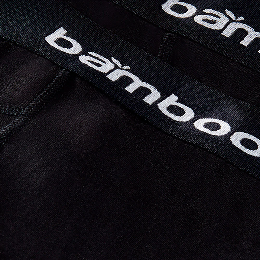 Bamboe boxershort heren zwart - Afbeelding 4
