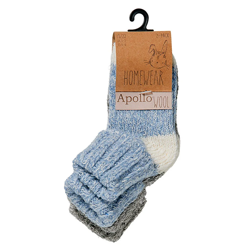 Baby Huissokken Wol - 2-Pak - Afbeelding 5