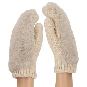 Dames teddy wanten - One size