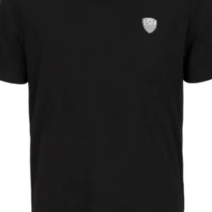 Armani EA7 Heren T-Shirt Jersey Zwart