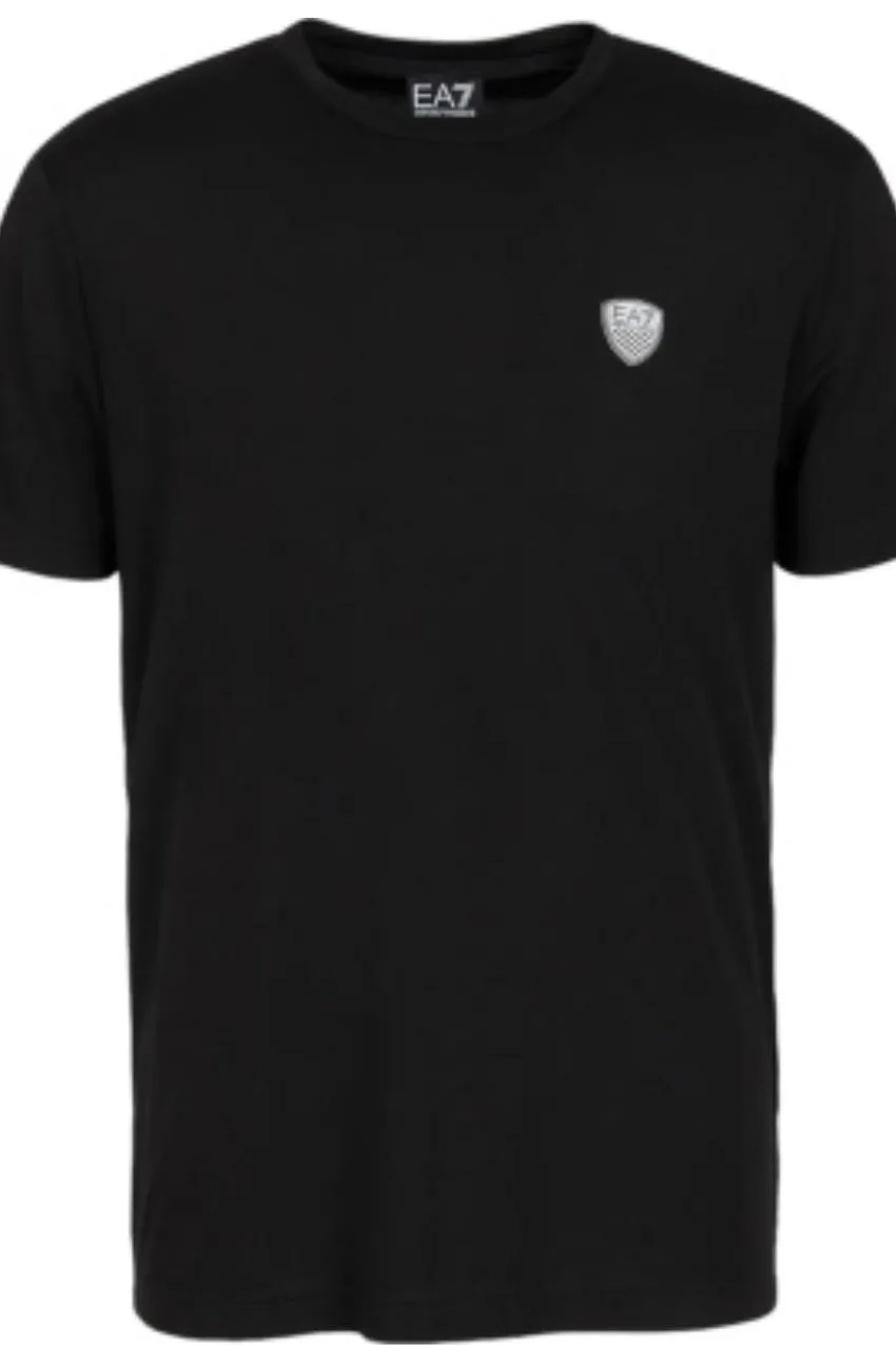 Armani EA7 Heren T-Shirt Jersey Zwart