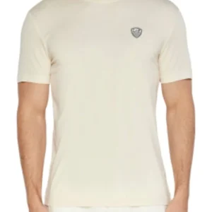Armani EA7 Heren T-Shirt Jersey Zand