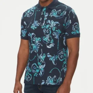 Versae Jeans Couture Polo Blauw