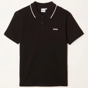 BOSS Paule 4 Polo Black