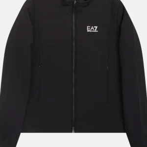 Armani EA7 Woven Bomber Jacket Black