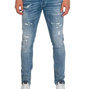 My Brand Distresses Jeans Navy Blue