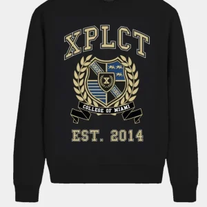 XPLCT Miami Sweater Black