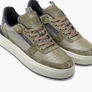 Cruyff Endorsed Tennis Sneakers Camo Green