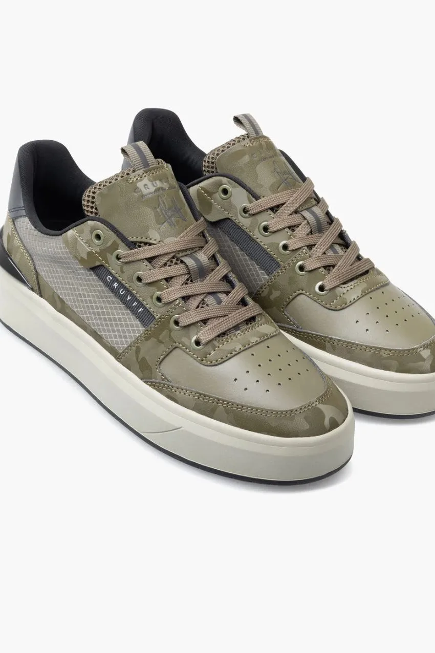 Cruyff Endorsed Tennis Sneakers Camo Green