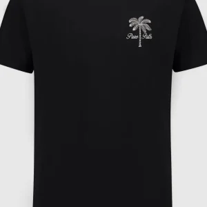 Pure Path Stitched Paradise T-Shirt Black