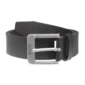 BOSS Jemio Leather Belt Black