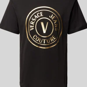 Versace Jeans Couture T-shirt Vembl Thick Foil Black