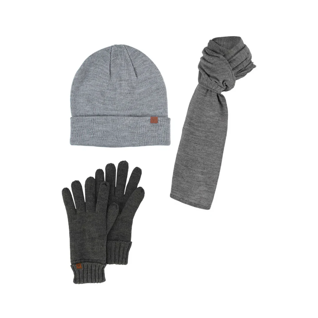 Winterset heren - Muts & Sjaal & Handschoenen - Effen - Afbeelding 7
