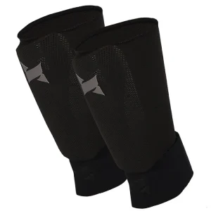 Xtreme - Scheenbeschermers + enkelbandjes - Zwart