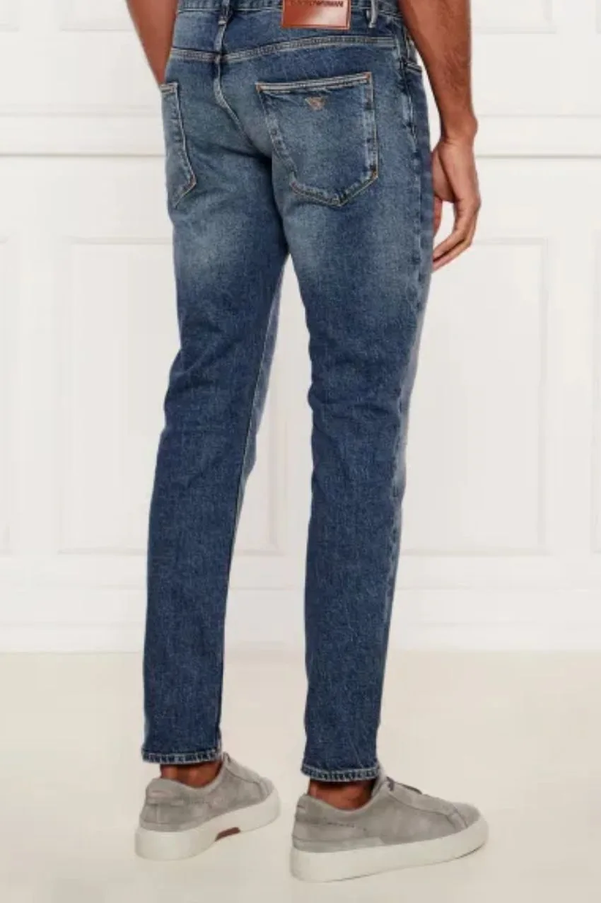 Emporio Armani Dark Blue Jeans Slim Fit - Afbeelding 4