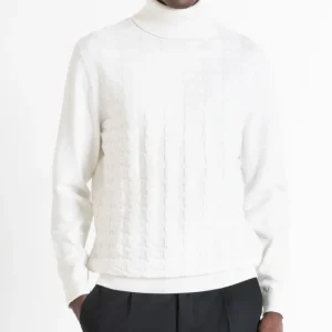 Antony Morato Turtleneck Sweater Cream