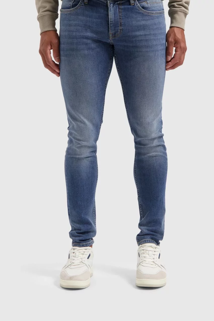 Pure Path The Jone Skinny Fit Denim Dark Blue - Afbeelding 4