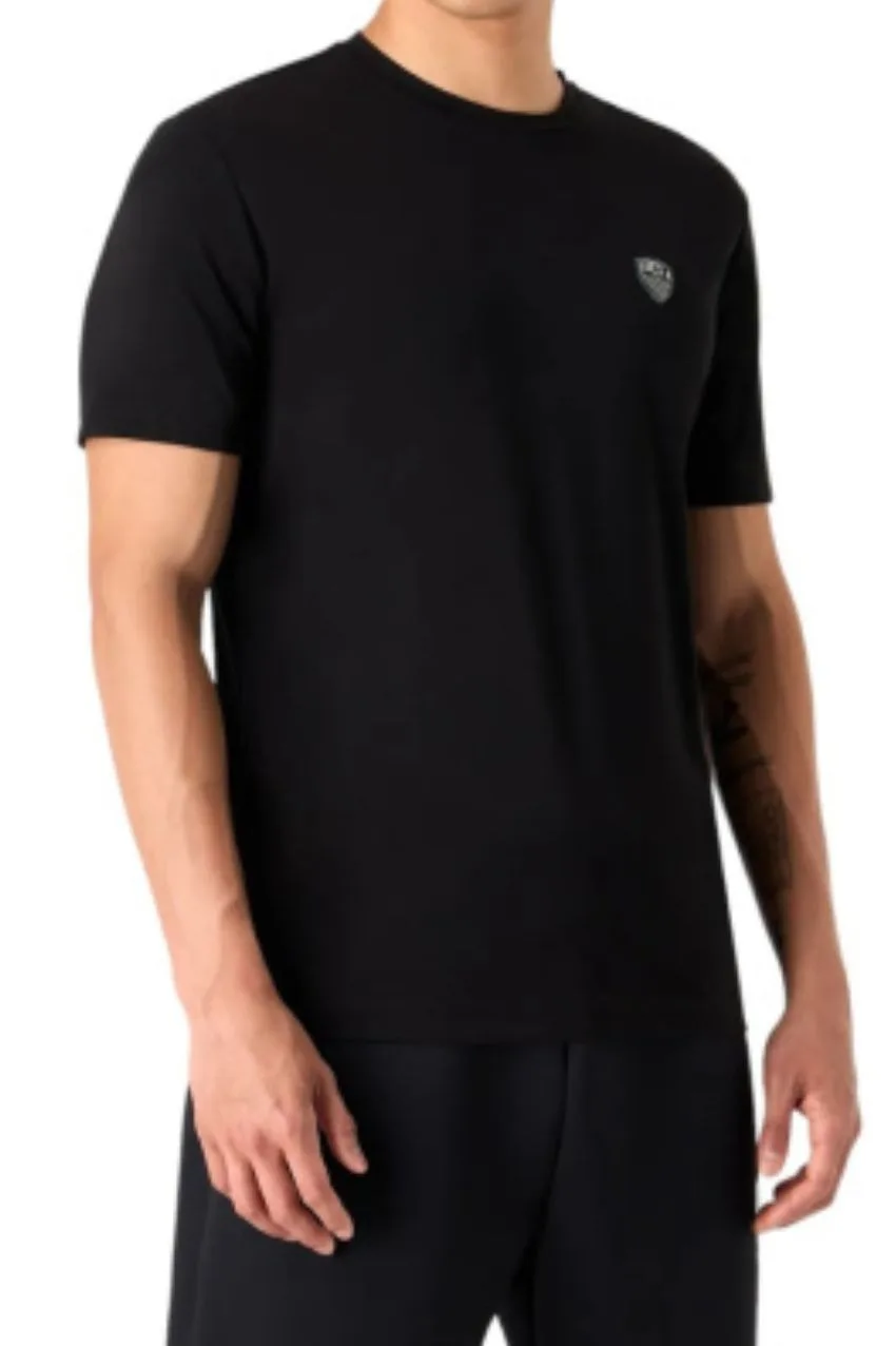 Armani EA7 Heren T-Shirt Jersey Zwart - Afbeelding 3