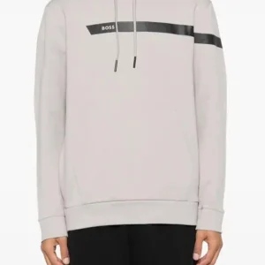 Hugo Boss Soody 1 Hoodie Light Grey