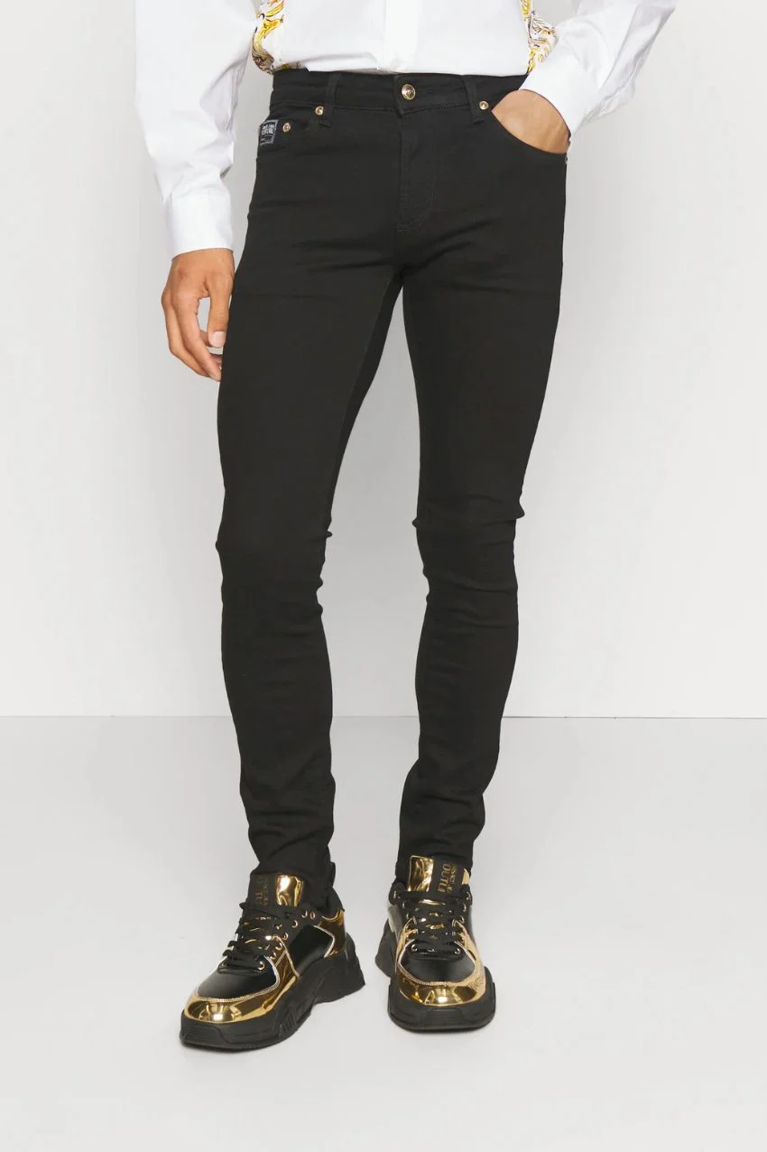 Versace Jeans Couture London Skinny Jeans Black - Afbeelding 4