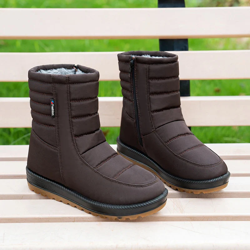 Gevoerde winterlaarzen dames - Warm, waterdicht en comfortabel - OrthoTerm - Afbeelding 6