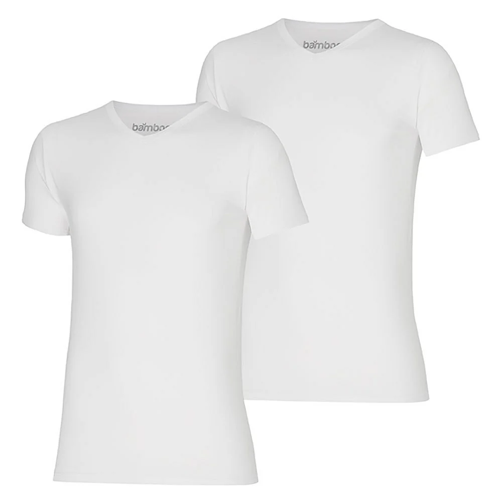 Bamboe T-Shirt Heren - V-Hals - 4-Pack Voordeelpakket - Afbeelding 3