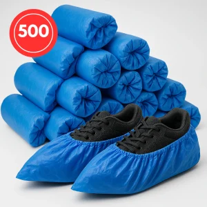 500 stuks - STERKE 40MU - overschoenen - wegwerp - waterdicht - Antislip - schoenhoesjes - schoenovertrekken