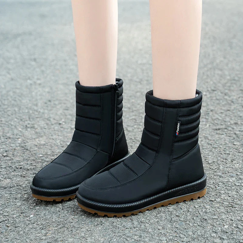 Gevoerde winterlaarzen dames - Warm, waterdicht en comfortabel - OrthoTerm - Afbeelding 4