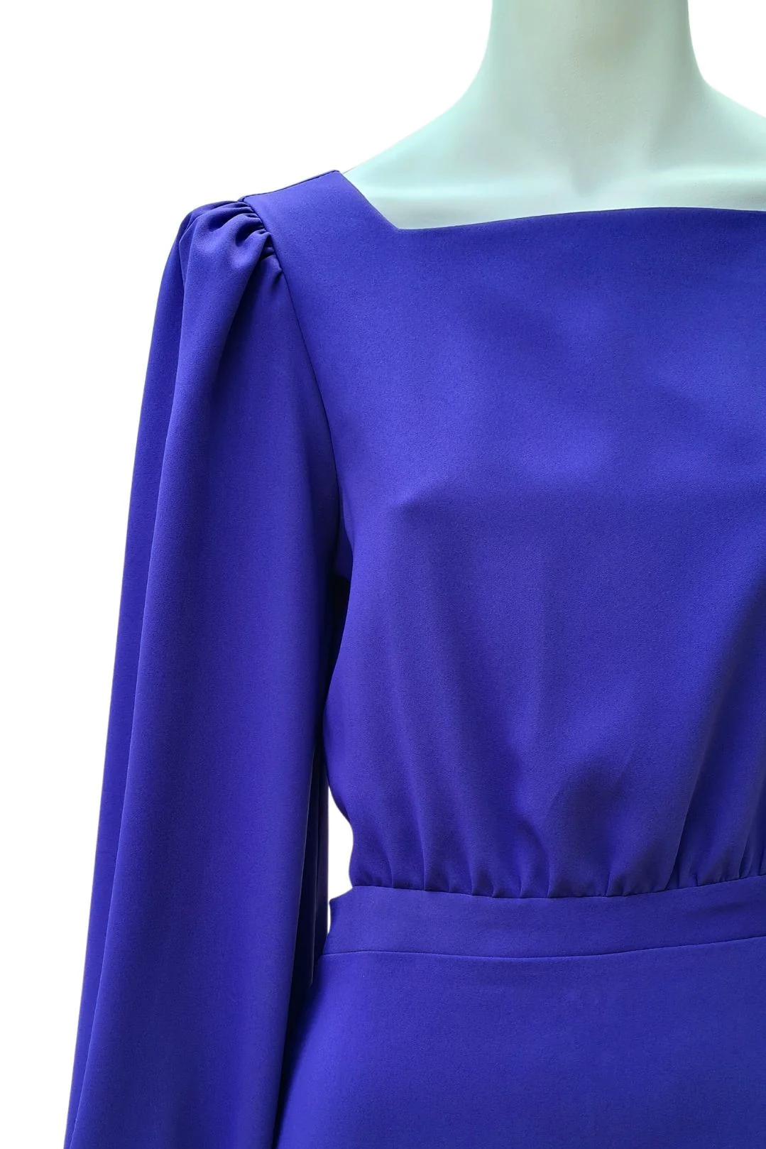 Midi jurk open rug - Afbeelding 7